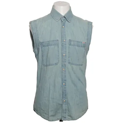 Denim blouse (Blauw) van Jack & Jones Vintage Katoen