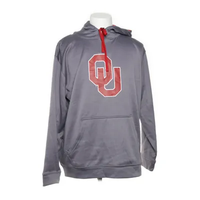 Capuchon sweater (Grijs, Rood) van Russell Polyester