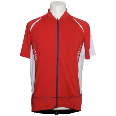 Cykeltrøje (Rød, Hvid, Blå) fra Shamp Elastan, Polyester