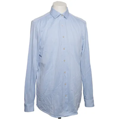 Shirt (Blue) from Olymp Cotton