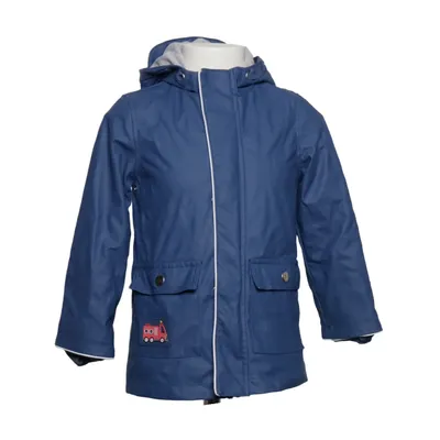 Regnjakke (Blå) fra Pocopiano Bomuld, Polyester, Polyurethan, Viscose
