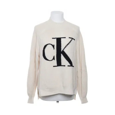 Trui (Beige) van Calvin Klein Jeans Kasjmier, Katoen, Lyocell, Polyamide, Wol