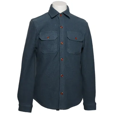 Overshirt (Blue) from Octobre Éditions Wool