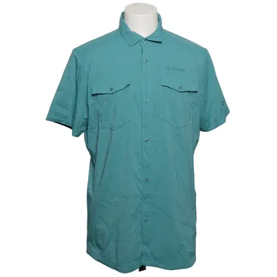 Kortärmad skjorta (Blå) från Vaude Elastan, Polyamid, Polyester