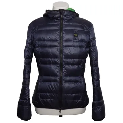 Daunenjacke (Blau, Grün) von Blauer Daune, Polyamid