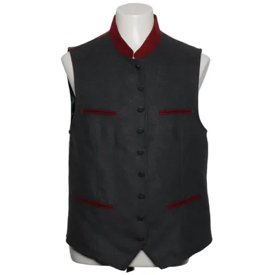 Gilet de costume (Gris, Rouge) de Alpin de Luxe