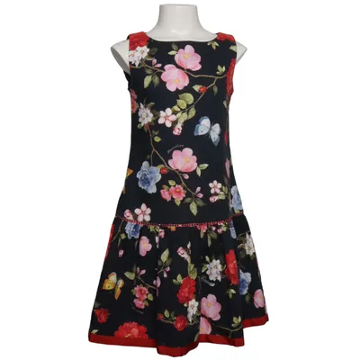 Dress (Black, Multicolored) from Monnalisa Cotton, Elastane