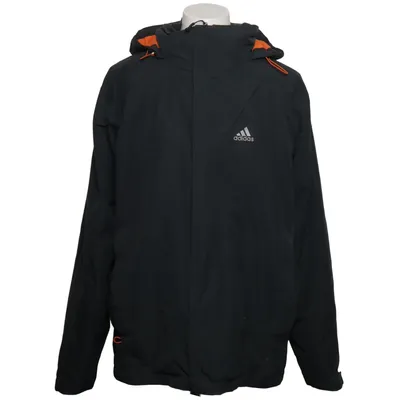 Softshell jacket (Gray, Orange) from Adidas Polyester, Polyurethane
