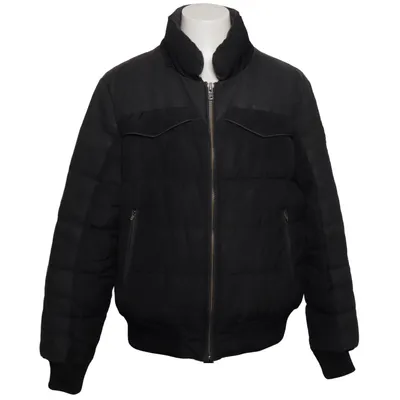 Winter jacket (Gray, Black) Polyamide, Polyester, Polyurethane, Viscose