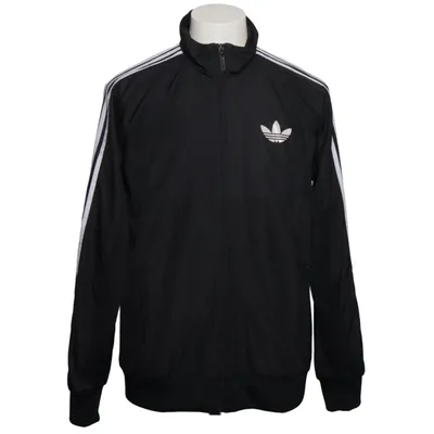 Träningsjacka (Svart, Vit) från Adidas Polyester