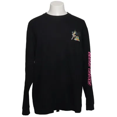 Long sleeve T-shirt (Black, Multicolored) from Santa Cruz Cotton