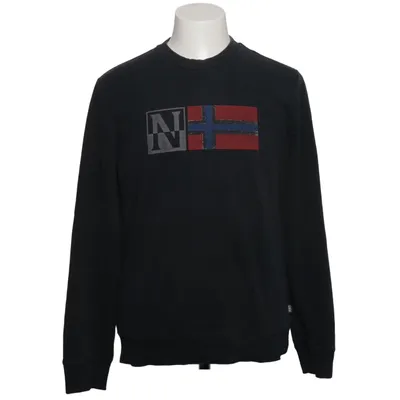 Sweatshirt (Sort) fra Napapijri Bomuld, Elastan