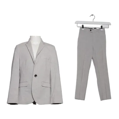Jakkesæt (Grå) fra Next Elastan, Genanvendt polyester, Viscose