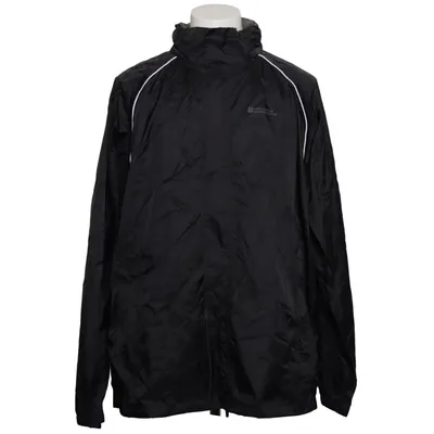 Rain jacket (Black) from Mountain Warehouse Polyamide