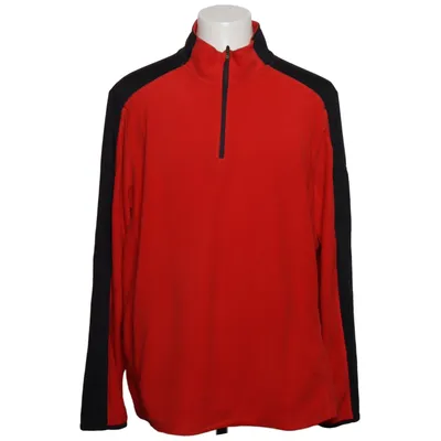 Fleecetröja (Röd, Svart) från Alpine Elastan, Polyester
