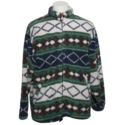 Fleece jacket (Green, Multicolored) from Gebro