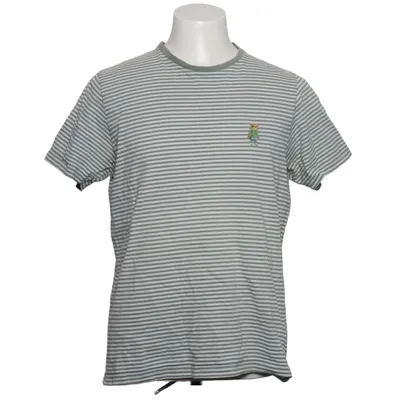 T-shirt (Green, White) from Denim & Flower Cotton, Polyester