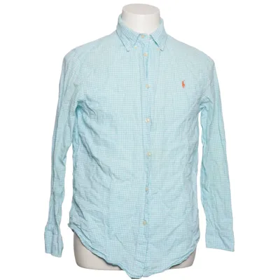 Buttondownskjorte (Blå, Hvid) fra Ralph Lauren Bomuld, Linned