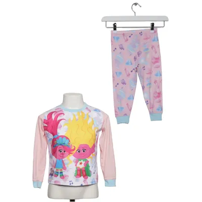 Pyjama (Rose, Multicolore) de Trolls Polyester