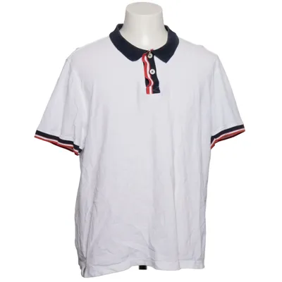 Polo shirt (White, Blue, Red) from Camargue Cotton
