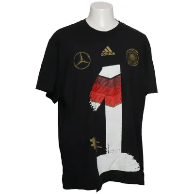 Football jersey (Black, Red, White) from Adidas Cotton