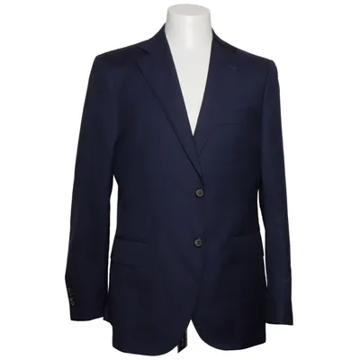 Kavaj (Blå) från Vitale Barberis Canonico Kupro, Polyester, Viskos, Ull