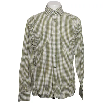 Shirt (Green, White) from Kinga Mathe Cotton