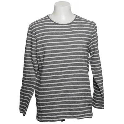 Långärmad t-shirt (Grå, Vit) från Emilio Adani Bomull