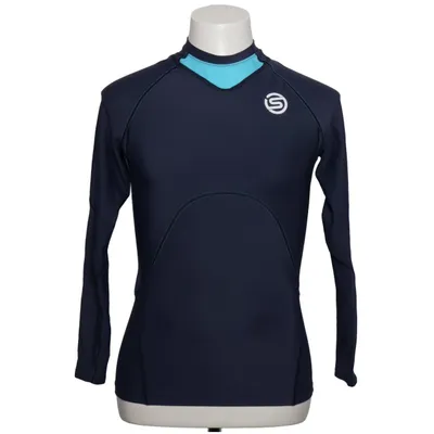 Base layer shirt (Blue, Turquoise) from Skins Elastane, Polyamide