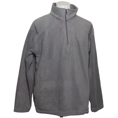 Fleece sweater (Gray) from Grizzly Polyester