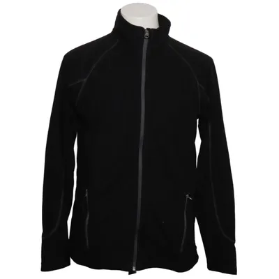Fleece jacket (Black) from James & Nicholson Polyester