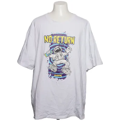 T-shirt (Vit, Flerfärgad) från DNGRS Bomull