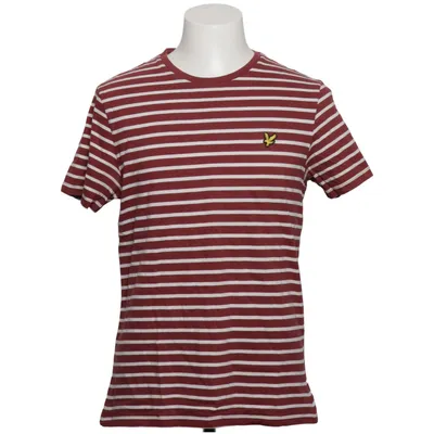 T-shirt (Röd, Vit) från Lyle & Scott Bomull