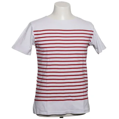 T-shirt (Hvid, Rød) fra Mousqueton Bomuld