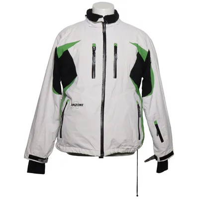 Ski jacket (White, Black, Green) from Anzoni Polyamide, Polyester, Polyurethane