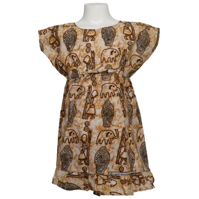 Kjole (Beige, Brun) fra Smart