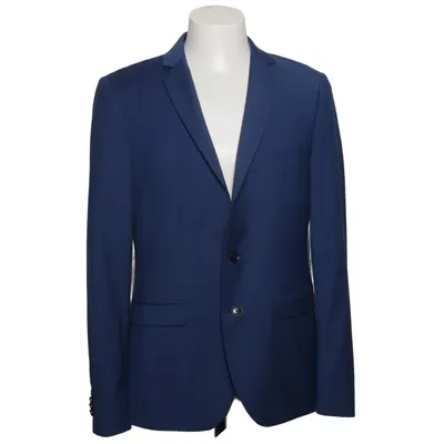 Blazer (Blue) from Finshley & Harding Elastane, Polyamide, Polyester, Viscose, Wool