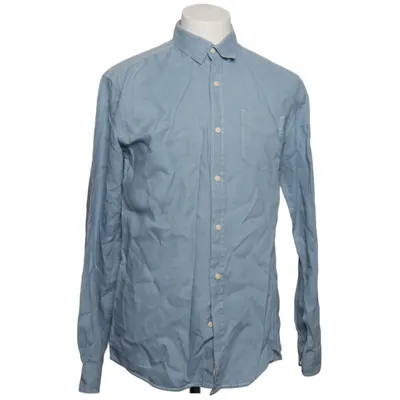 Denim blouse (Blauw) van Selected Homme Linnen