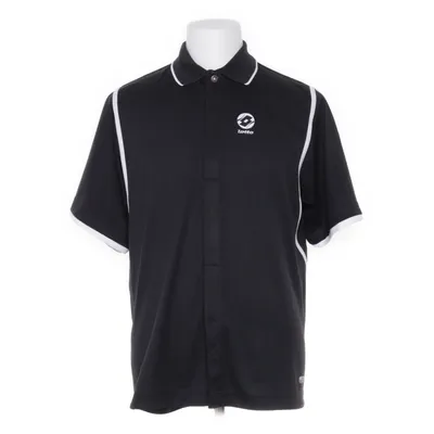 Pikétröja (Svart, Vit) från Lotto Polyester