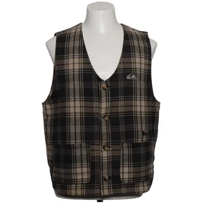 Gilet (Noir, Beige) de Quiksilver Acrylique, Coton, Polyester, Laine