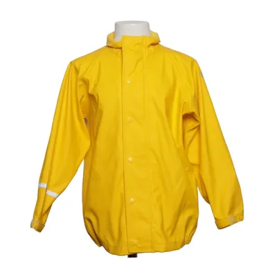Regnjakke (Gul) fra Caretec Polyester, Polyurethan