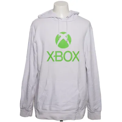 Sweat à capuche (Blanc) de Xbox Coton, Polyester
