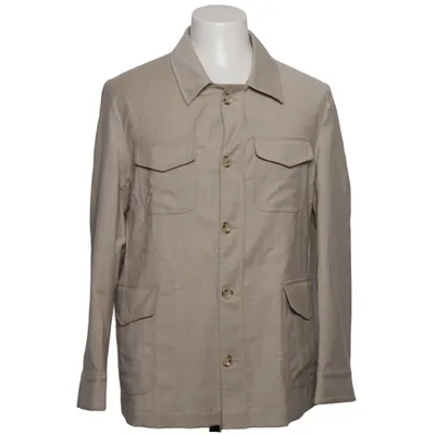 Safarijakke (Beige) fra Carl Gross Uld