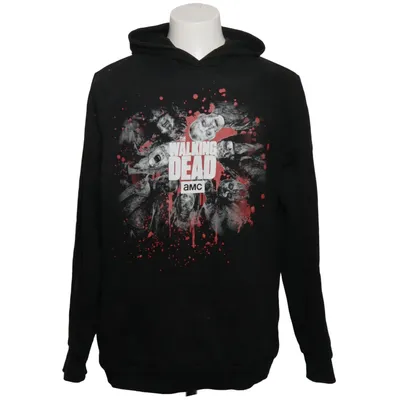 Kapuzenpullover (Schwarz) von The Walking Dead Baumwolle, Polyester, Viskose