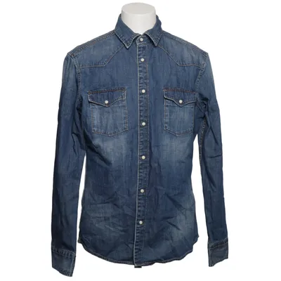 Jeansskjorta (Blå) från ESPRIT Denim Bomull