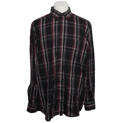 Flannel skjorte (Sort, Rød, Hvid) fra Lorenzo Calvino