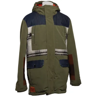 Winter jacket (Green, Blue, Brown) from Kaporal Acrylic, Cotton, Polyamide, Polyester, Viscose, Wool
