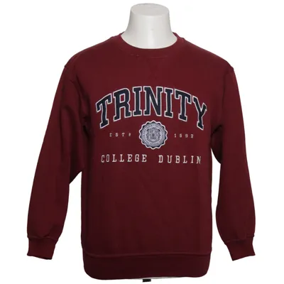 Sweatshirt (Rouge) de Trinity College Dublin Coton, Polyester