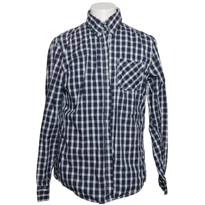 Chemise (Bleu, Blanc) de Southern Coton, Polyester