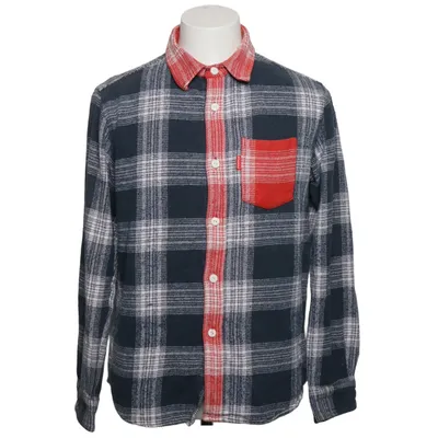 Flanellskjorta (Blå, Röd, Vit) från Stüssy Bomull
